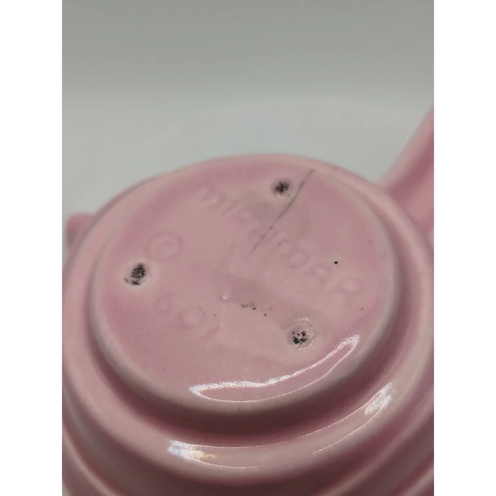 Vintage Miramar Butter Warmer 601 Atomic Pink 1955 Mid Century Modern